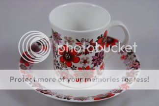 Vintage Elizabethan Portobello cup and saucer