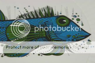 vintage fish plate detail