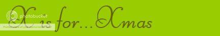 X is for xmas banner