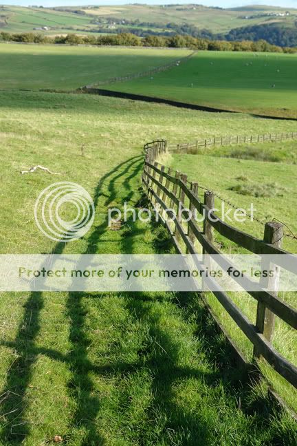 fence in the Pennines