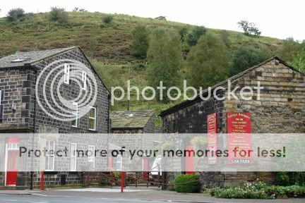 Cottage Antiques shopfront, Walsden