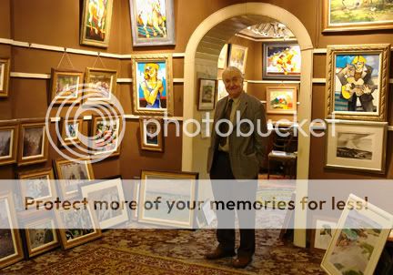 Dave Gunning, proprietor of Todmorden Fine Art