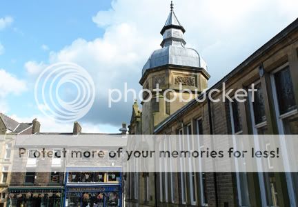 Todmorden Library, Picture House Antiques and Bear Foods