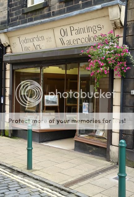 Todmorden Fine Art shopfront