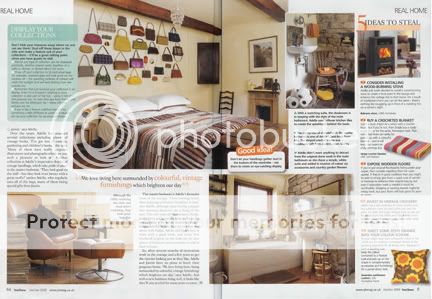 H is for Home feature in December 2008 issue of Your Home magazine